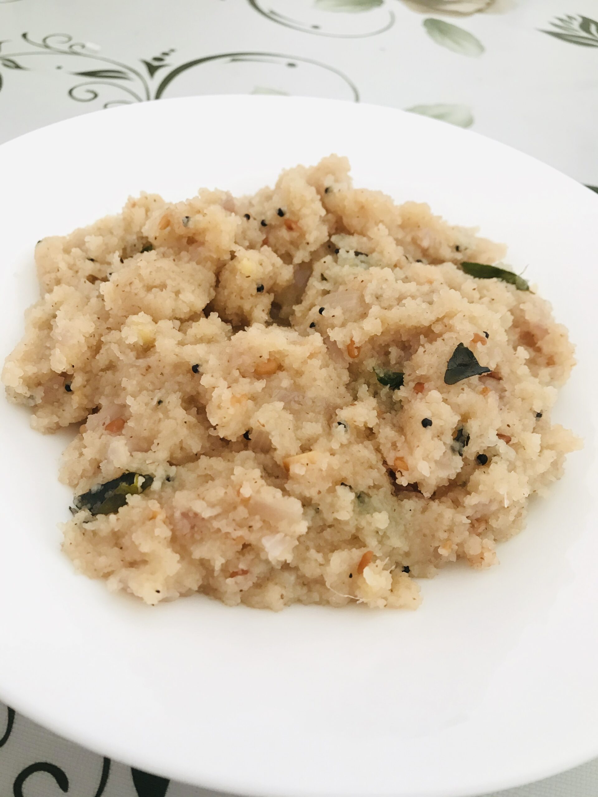 Rava Upma Semolina, Sajige